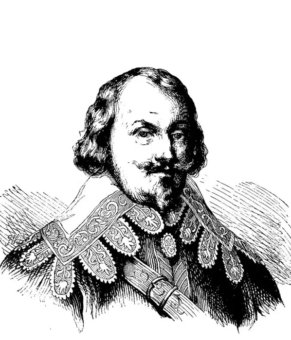 Framed Print : Johan Baner, 1596 - 1641, Swedish field marshal in the Thirty Years War