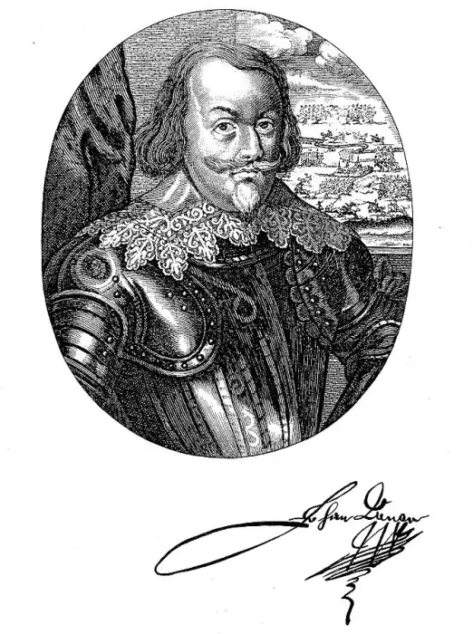Framed Print : Johan Baner, 3 July 1596, 20 May 1641