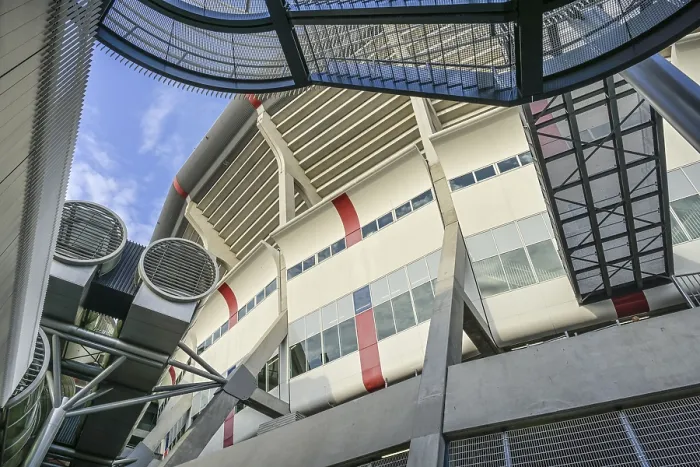 Framed Print : Johan-Cruyff-Arena, Stadium, Zuidoost District
