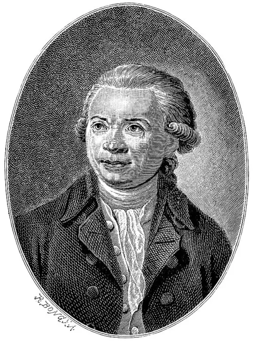 Framed Print : Johann Abraham Peter Schulz (1747 Lueneburg)