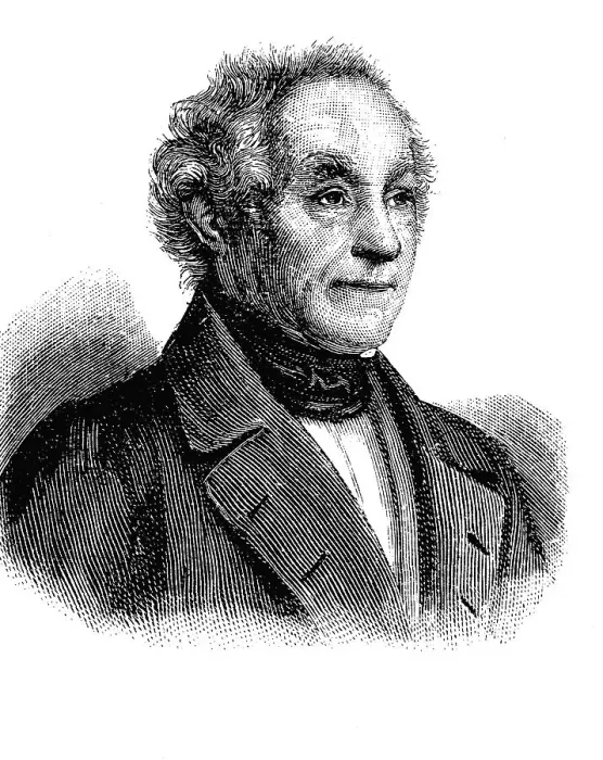 Framed Print : Johann Adam von Itzstein, 1775 - 1855