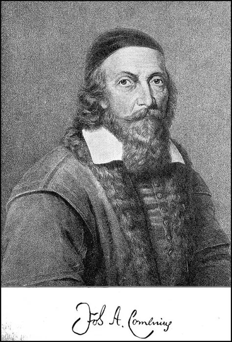 Framed Print : Johann Amos Comenius, Komenius
