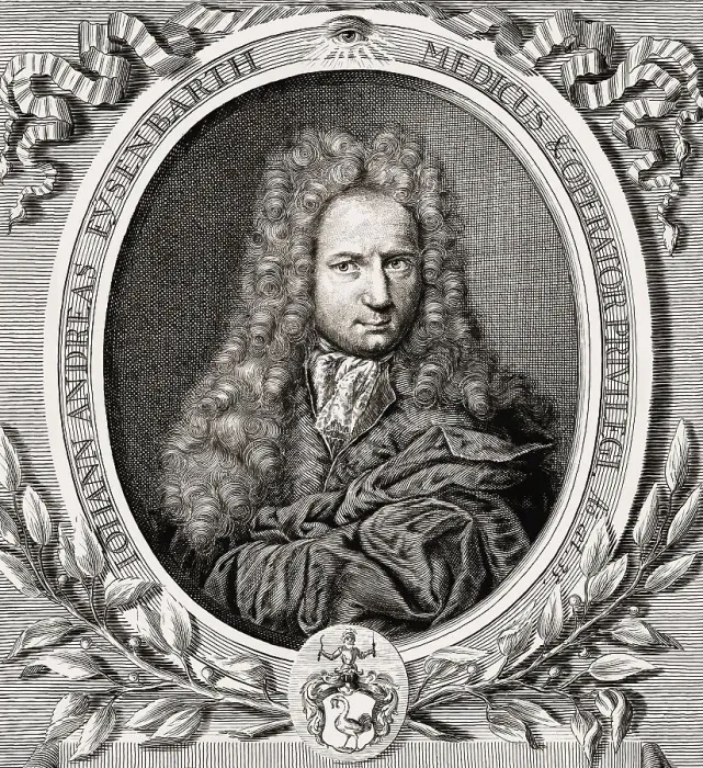 Framed Print : Johann Andreas Eisenbarth, 1663 - 1727