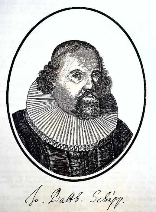 Framed Print : Johann Balthasar Schupp, Schuppius Framed Print : Johann Balthasar Schupp, Schuppius
