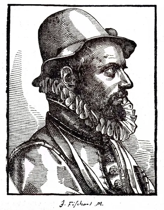 Framed Print : Johann Baptist Friedrich Fischart