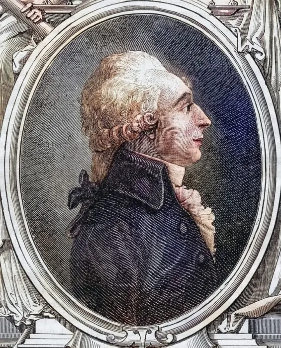 Framed Print : Johann Baptist Hermann Maria Baron de Cloots