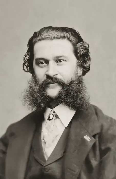 Framed Print : Johann Baptist Strauss II, 1825 - 1899