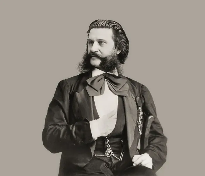 Framed Print : Johann Baptist Strauss II, 1825 - 1899 Framed Print : Johann Baptist Strauss II, 1825 - 1899
