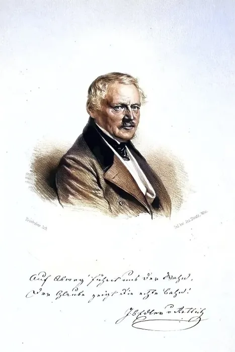 Framed Print : Johann Baptist von Rettich (1793-1861, k)
