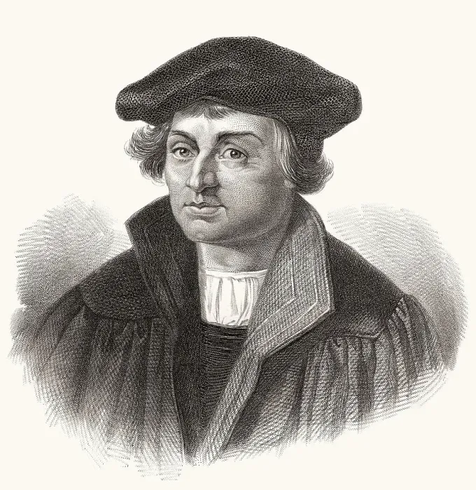 Framed Print : Johann Bugenhagen or Pomeranus or Dr