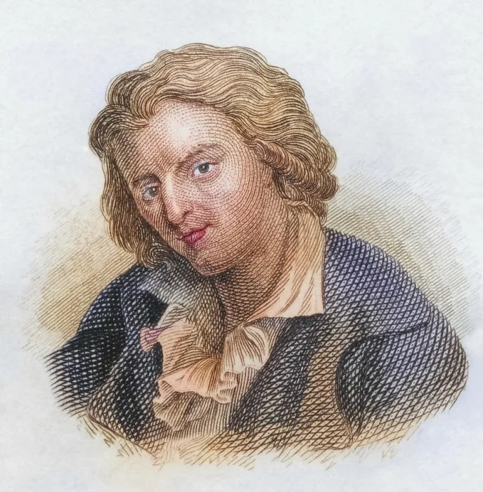Framed Print : Johann Christoph Friedrich Schiller