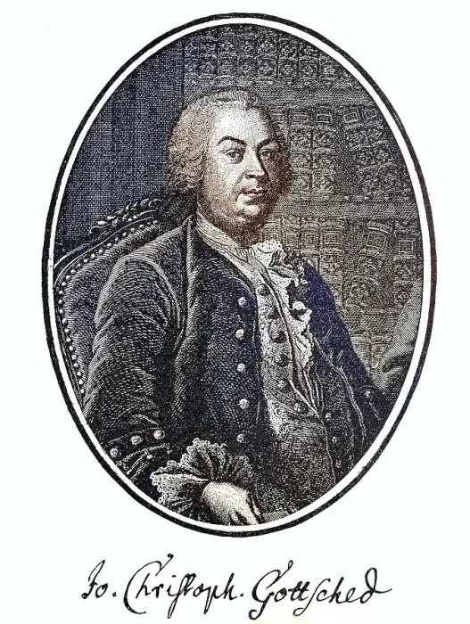 Framed Print : Johann Christoph Gottsched, 2 February 1700 Framed Print : Johann Christoph Gottsched, 2 February 1700