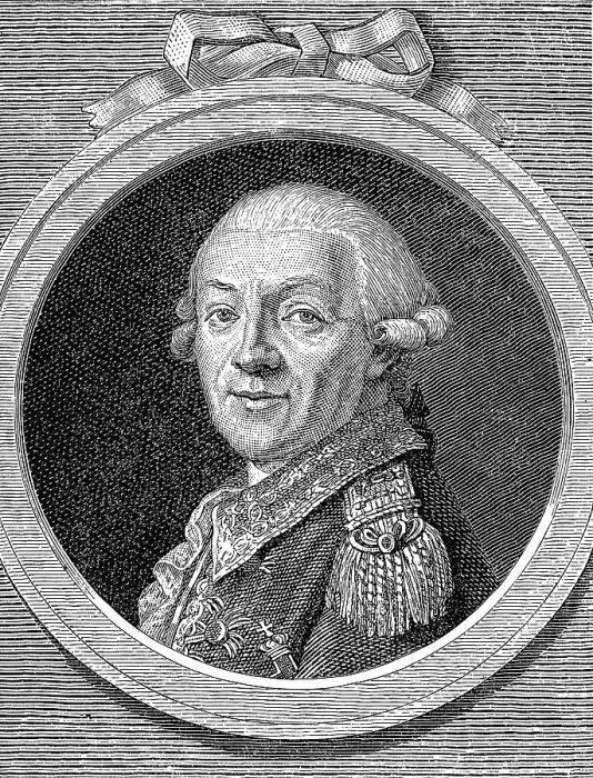 Framed Print : Johann Christoph von Woellner, 1732-1800