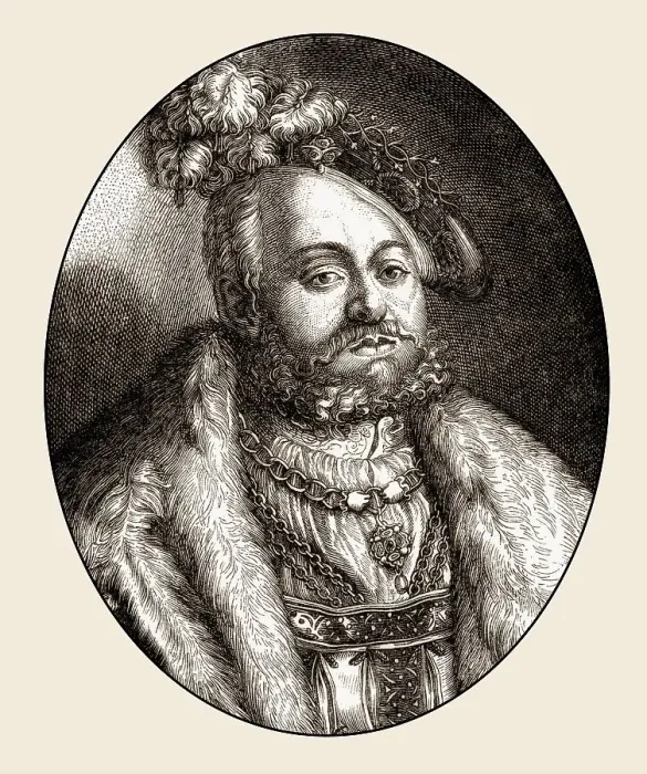 Framed Print : Johann Frederick I, Johann Friedrich I