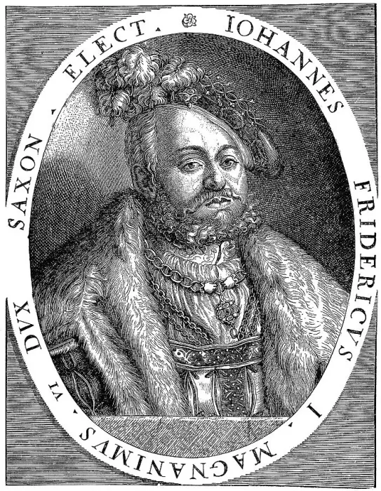 Framed Print : Johann Frederick I, Johann Friedrich I