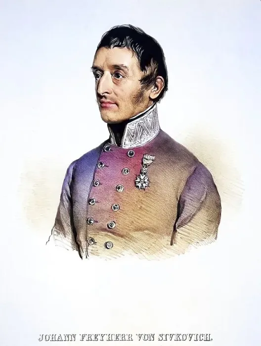 Framed Print : Johann Freiherr von Sivkovich, Croatian: Sivkovic Framed Print : Johann Freiherr von Sivkovich, Croatian: Sivkovic