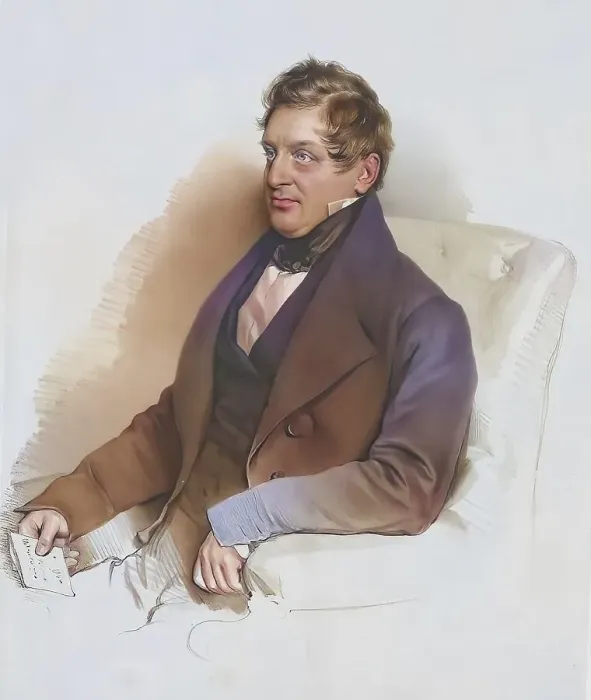 Framed Print : Johann Friedrich Kohaut (1792-1853)