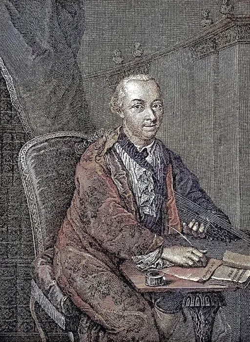 Framed Print : Johann Friedrich von Cronegk, 2 September 1731 Framed Print : Johann Friedrich von Cronegk, 2 September 1731
