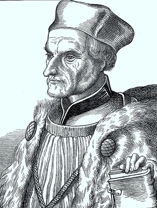 Framed Print : Johann Geiler of Kaysersberg, born priest Framed Print : Johann Geiler of Kaysersberg, born priest
