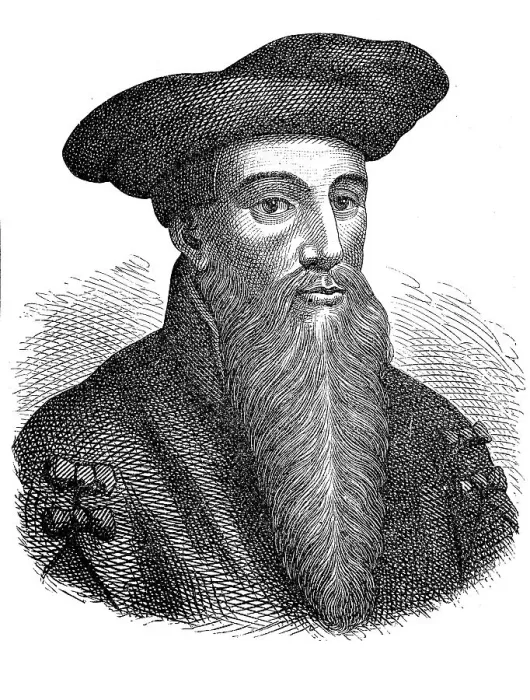 Framed Print : Johann Georg Faust, also Georg Faust