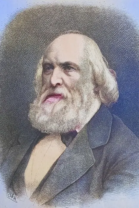 Framed Print : Johann Gottfried Kinkel, 1815, 1882