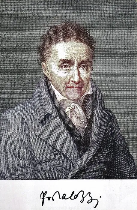 Framed Print : Johann Heinrich Pestalozzi, 12 January 1746