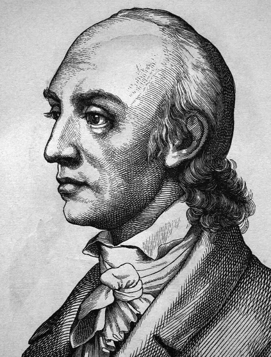 Framed Print : Johann Heinrich Voss, 1751 - 1826