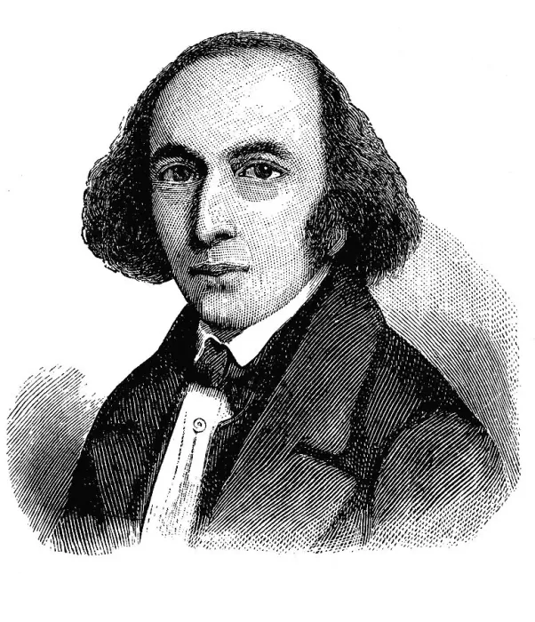 Framed Print : Johann Jacoby, 1805 - 1877, a German physician