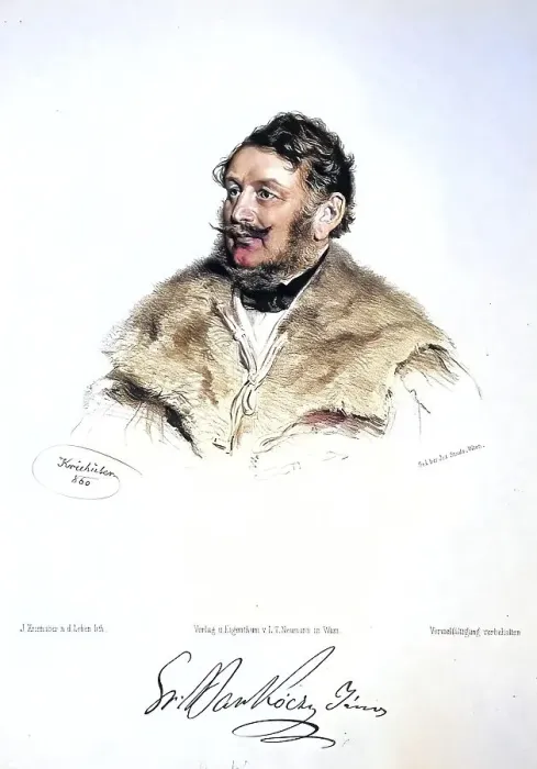 Framed Print : Johann (Janos) Count Barkoczy (1808-1872) Framed Print : Johann (Janos) Count Barkoczy (1808-1872)