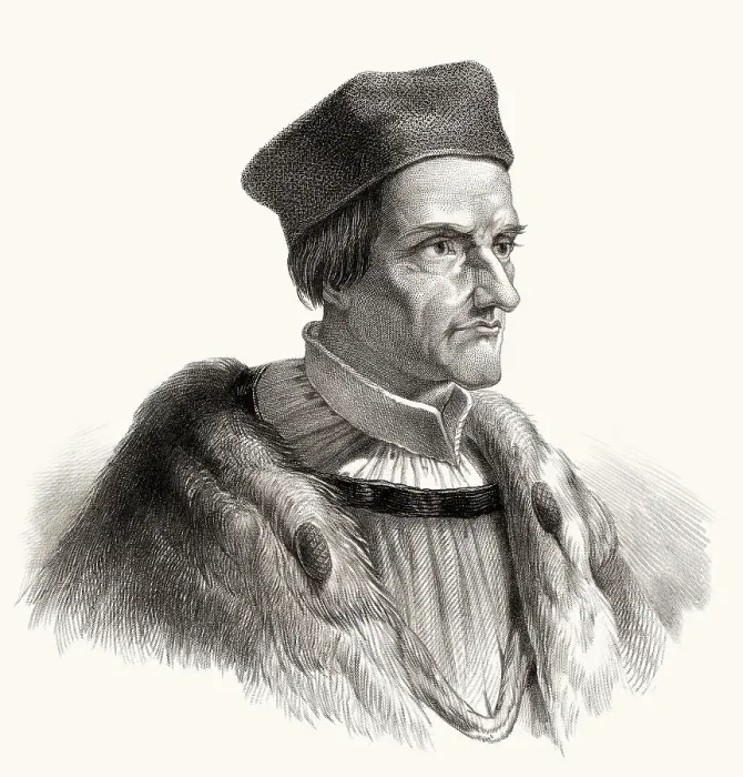 Framed Print : Johann or Johannes Geiler von Kaysersberg