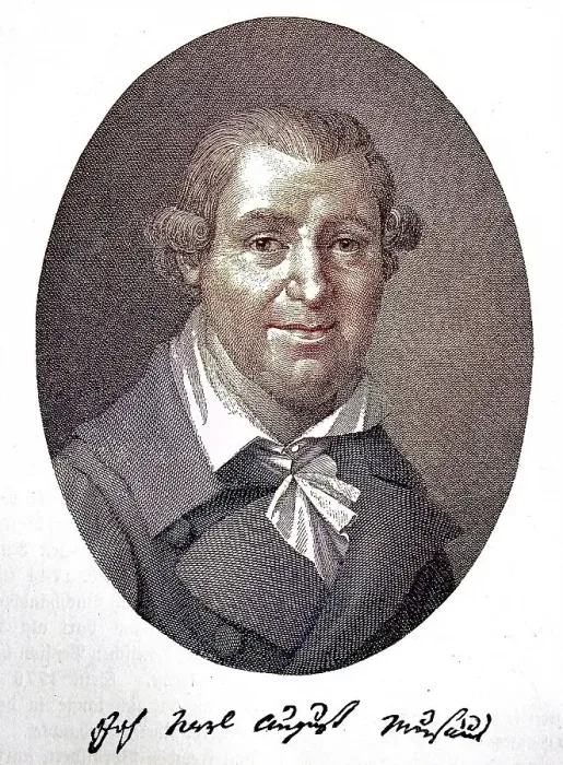 Framed Print : Johann Karl August Musaeus, 29 March 1735