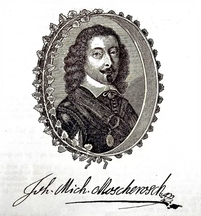 Framed Print : Johann Michael Moscherosch, pseudonym Philander Framed Print : Johann Michael Moscherosch, pseudonym Philander