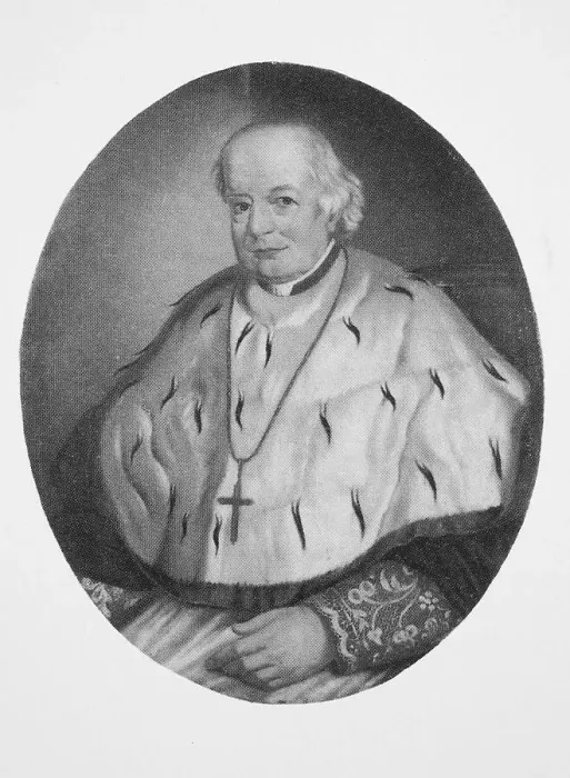 Framed Print : Johann Nepomuk von Tschiderer zu Gleifheim