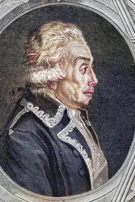 Framed Print : Johann Nikolaus Graf Luckner, French Nicolas Luckner (born 12 January 1722 in Cham in der Upper Palatinate)