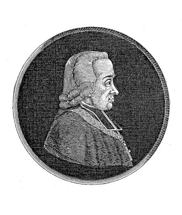 Framed Print : Johann Nikolaus von Hontheim, 27 January 1701 -2 September 1790