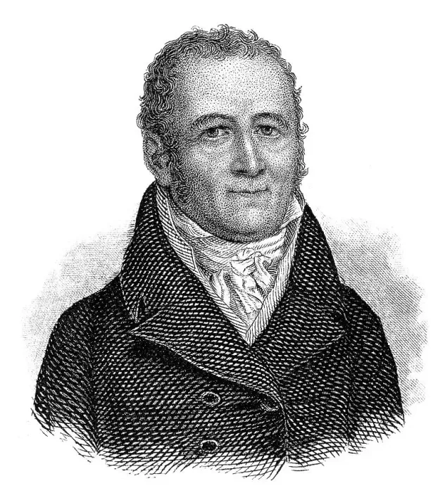 Framed Print : Johann Peter Hebel, 1760 - 1826