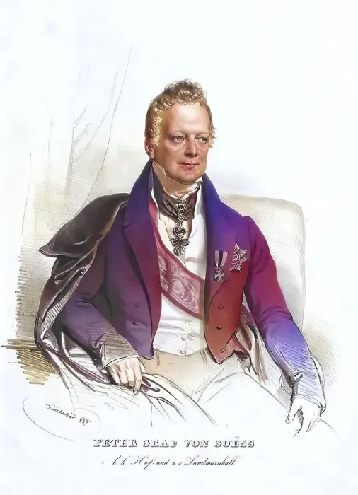 Framed Print : Johann Peter II Count von Goess