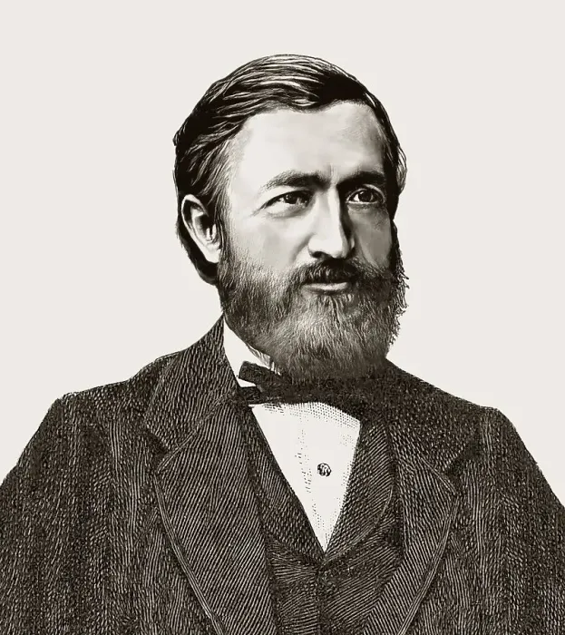 Framed Print : Johann Philipp Reis, 1834 - 1874 Framed Print : Johann Philipp Reis, 1834 - 1874