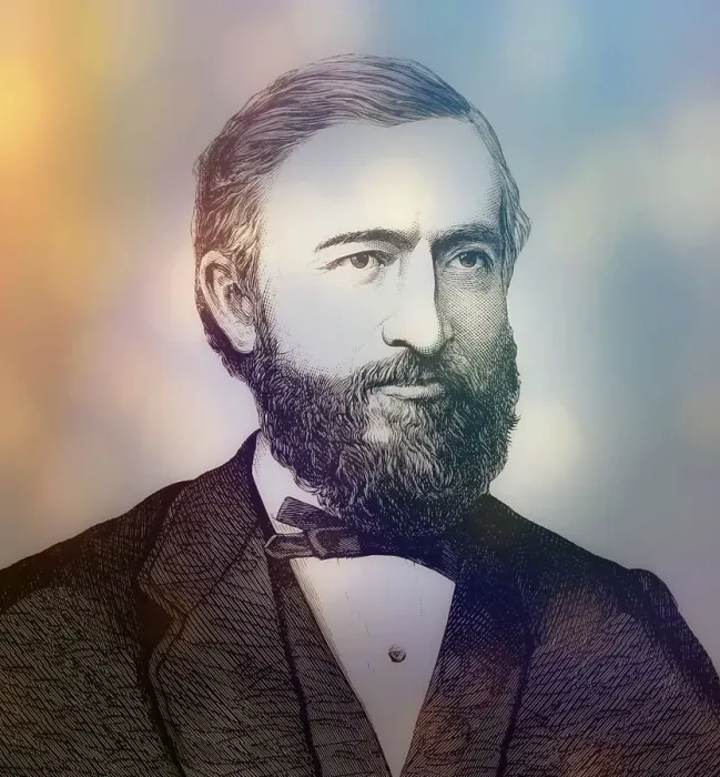 Framed Print : Johann Philipp Reis, 1834 - 1874