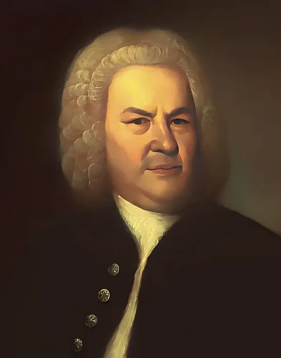 Framed Print : Johann Sebastian Bach, 1685, 1750