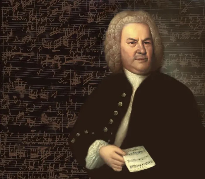 Framed Print : Johann Sebastian Bach, 1685, 1750