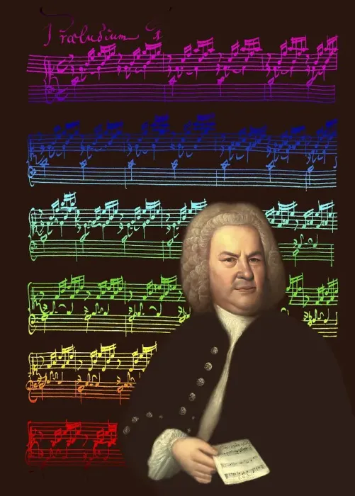 Framed Print : Johann Sebastian Bach, 1685, 1750 Framed Print : Johann Sebastian Bach, 1685, 1750