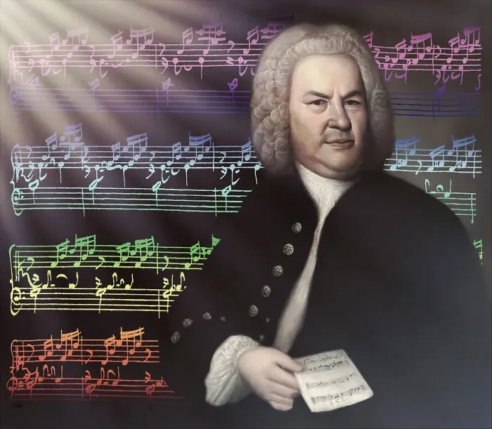 Framed Print : Johann Sebastian Bach, 1685, 1750 Framed Print : Johann Sebastian Bach, 1685, 1750