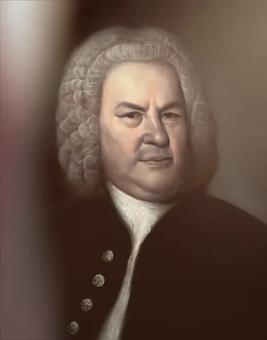 Framed Print : Johann Sebastian Bach, 1685, 1750
