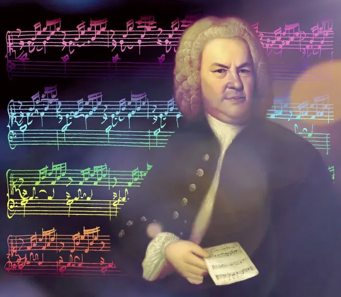 Framed Print : Johann Sebastian Bach, 1685, 1750