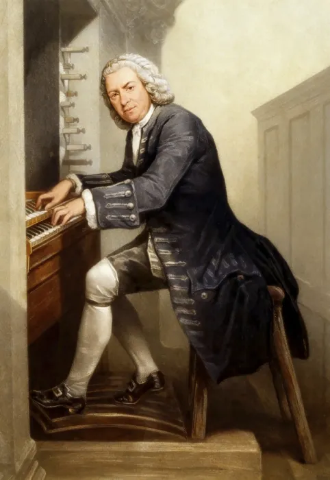 Framed Print : Johann Sebastian Bach, 1685 - 1750 Framed Print : Johann Sebastian Bach, 1685 - 1750