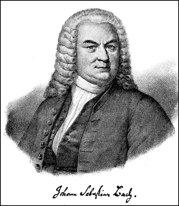 Framed Print : Johann Sebastian Bach, 31 March 1685