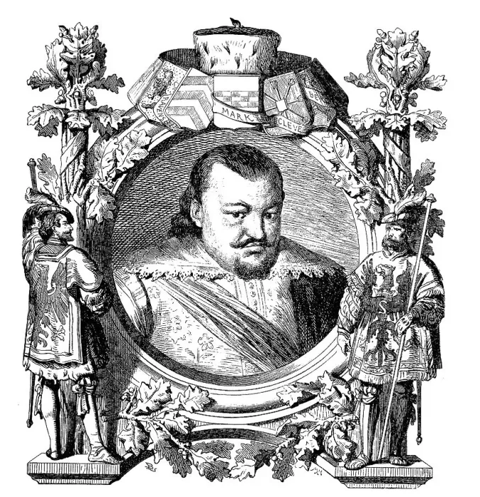 Framed Print : Johann Sigismund, Margrave of Brandenburg