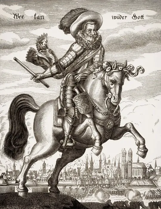 Framed Print : Johann t'Serclaes Count of Tilly