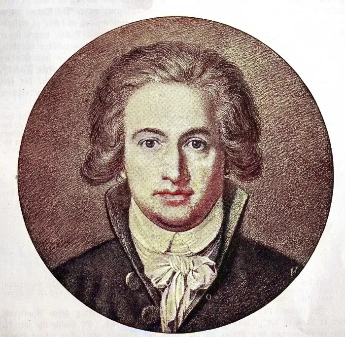 Framed Print : Johann Wolfgang Goethe, from 1782 von Goethe
